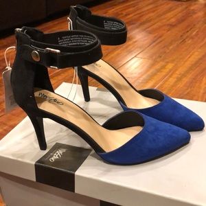 NWT Mossimo Ankle Strap Heels - size 8